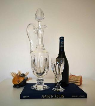 Aiguiere a vin cristal saint louis occasion