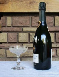 Ancienne coupe champagne metz saint louis