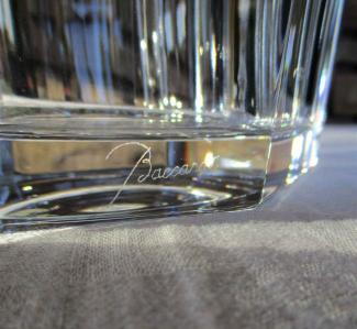 Baccarat signature cristallerie
