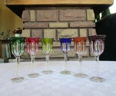 Baccarat verre malmaison couleurs