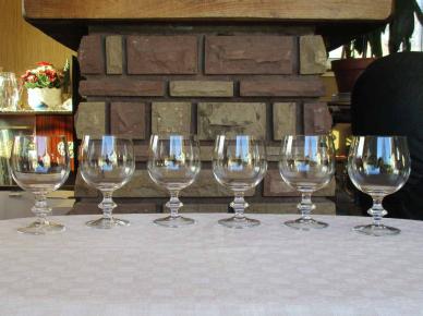 Beaune service verres cristal