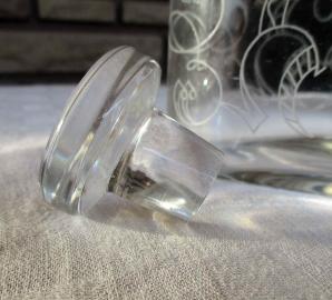Bouchon cristal ancien baccarat