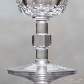 Bouton taille cristal verre