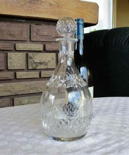 Carafe en cristal de saint louis occasion