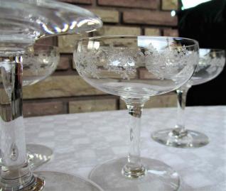 Coupes baccarat sevigne cristal