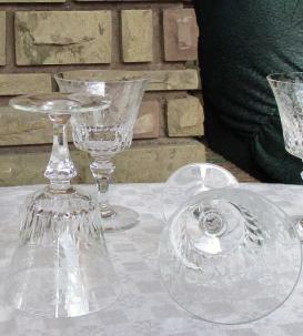 Cristal baccarat verres bologne