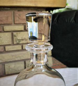 Cristal de baccarat bouchon carafe