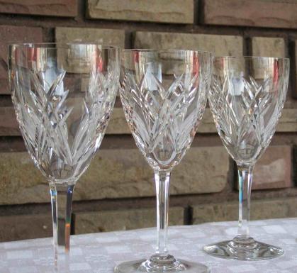 Cristal fort baccarat verre