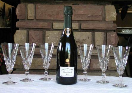 Flute champagne caracas baccarat