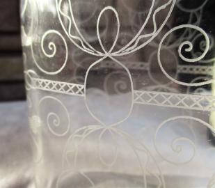 Gravure acide art deco baccarat 1