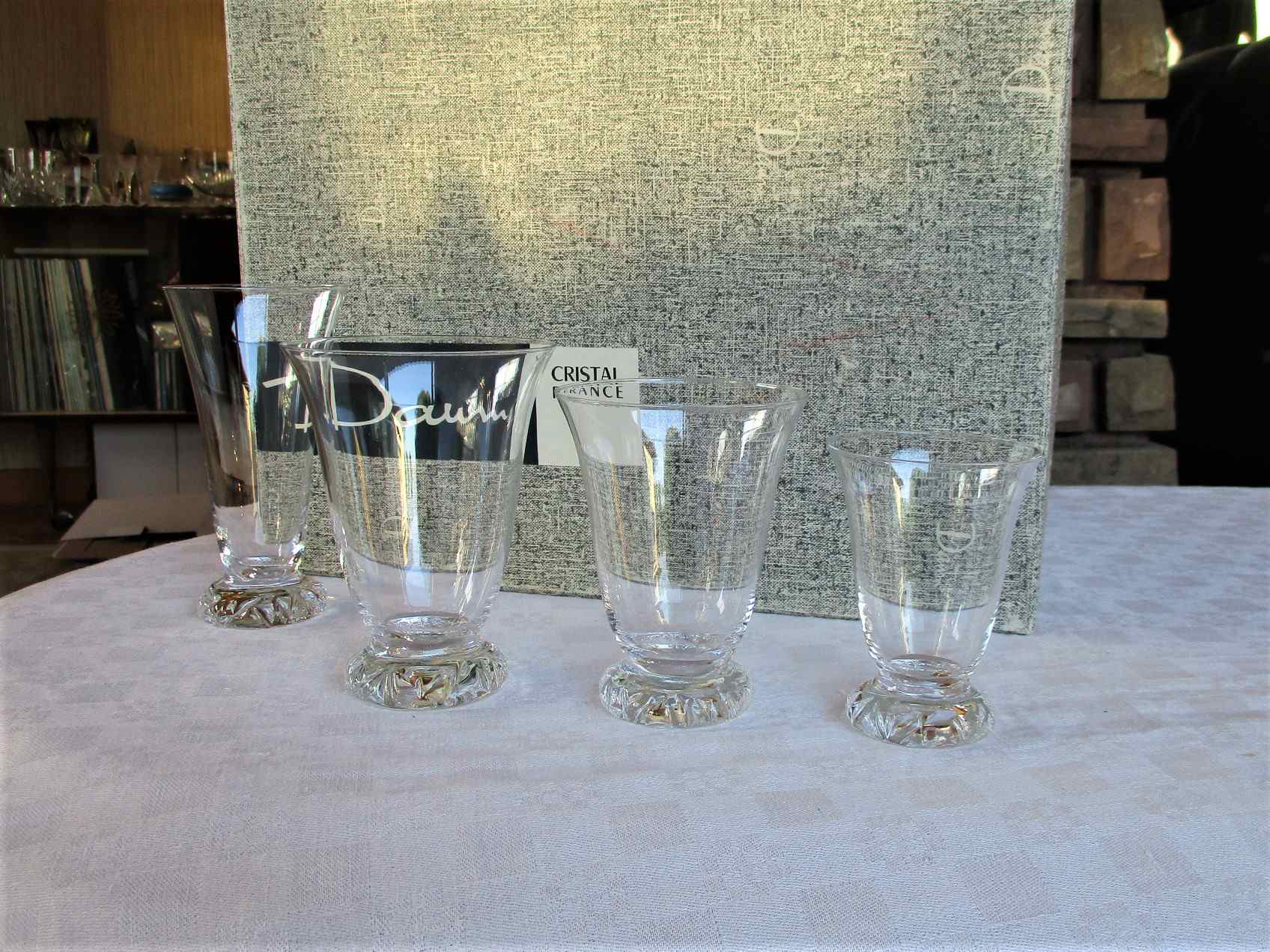 Service Kim, cristal de Daum