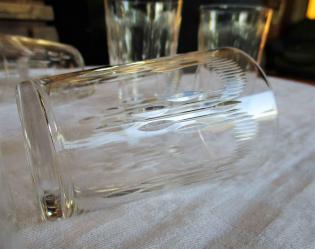 Moliere verres cristal baccarat ancien