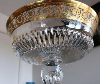Or crystal france saint louis bowl thistle