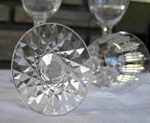 Pied etoile cristal baccarat