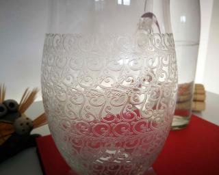 Rohan cristal ancien baccarat broc