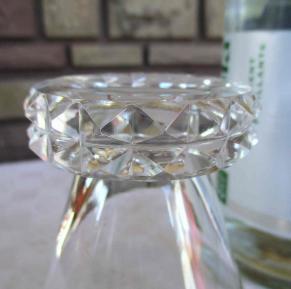 Verre ancien cristal diamant