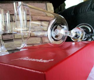 Verre cristal fin baccarat