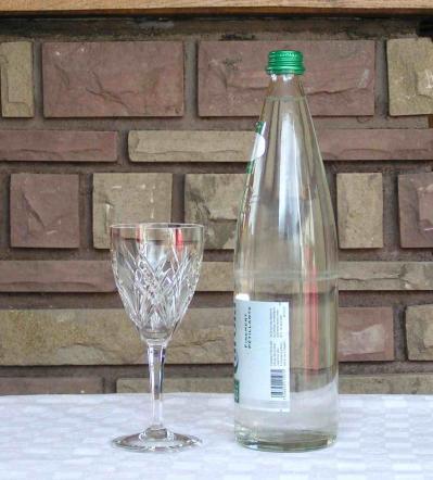 Verre eau auvergne baccarat