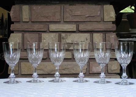 verre eau massenet cristal st louis