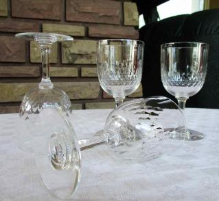 Verre richelieu cristal baccarat