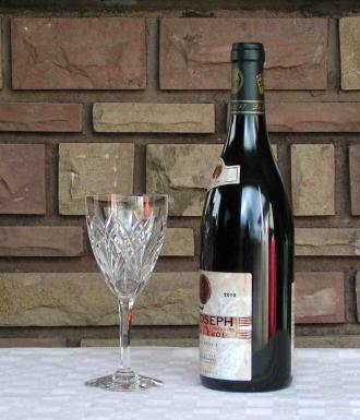 Verre vin auvergne
