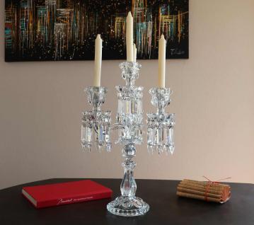 4 feux cristal baccarat candelabre