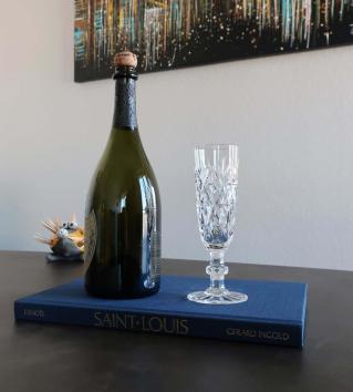 Art de la table champagne flute prestige cristal
