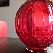 Art deco periode baccarat cristal vase isadora georges dunaime