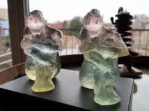 Art sculpture pate cristal daum france mangaud