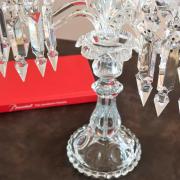 Baccarat bambous et medaillons cristal