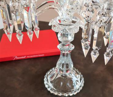 Baccarat bambous et medaillons cristal