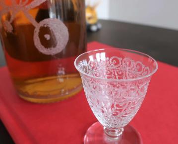 Baccarat chateaubriant verres liqueur