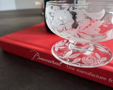 Baccarat fontenay roses cristal coupe