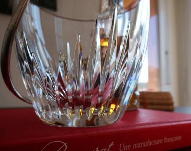 Baccarat seau cristal