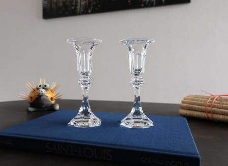 Bougeoirs cristal saint louis