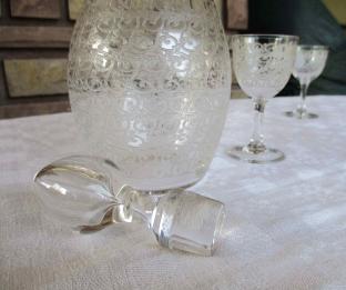 Carafe baccarat ancienne cristal