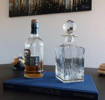 Carafe whisky saint louis flacon