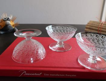 Chateaubriant cristal baccarat art deco