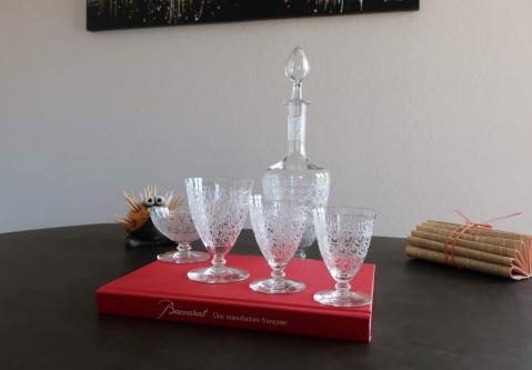 Chateaubriant cristal baccarat service de verres