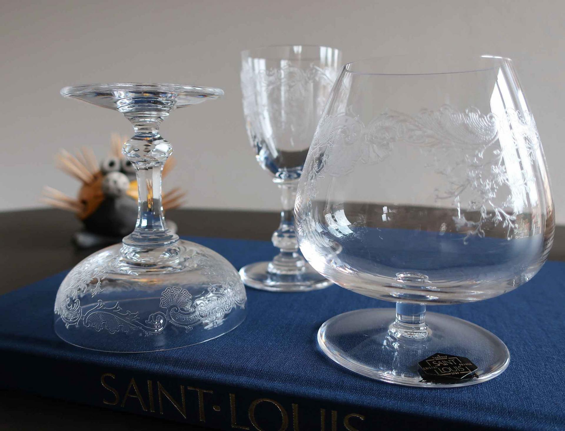 Service Cléo, cristal Saint Louis