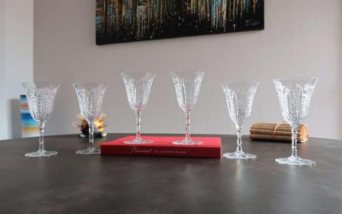 Conde baccarat cristal france verres