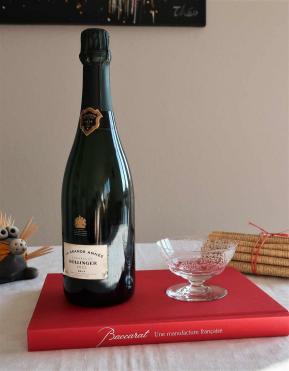 Coupe a champagne baccarat occasion