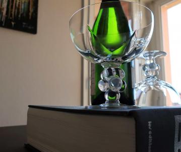 Coupe champagne cristal lalique