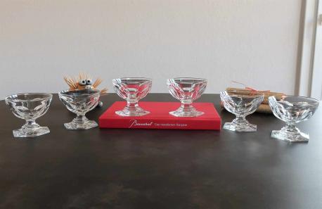 Coupes a champagne baccarat cristal