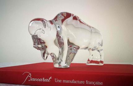 Cristal baccarat bison