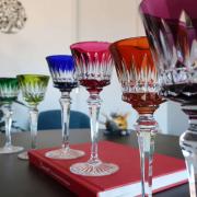 Cristal baccarat verres vin du rhin buckingham