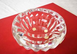 Cristal cendrier baccarat