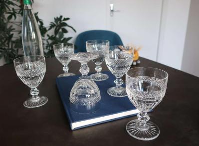 Cristal marque french crystal verres glass