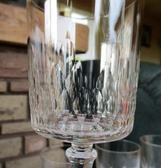 Cristal nid d abeille baccarat verre