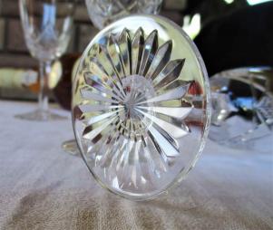 Cristal taille baccarat non signe